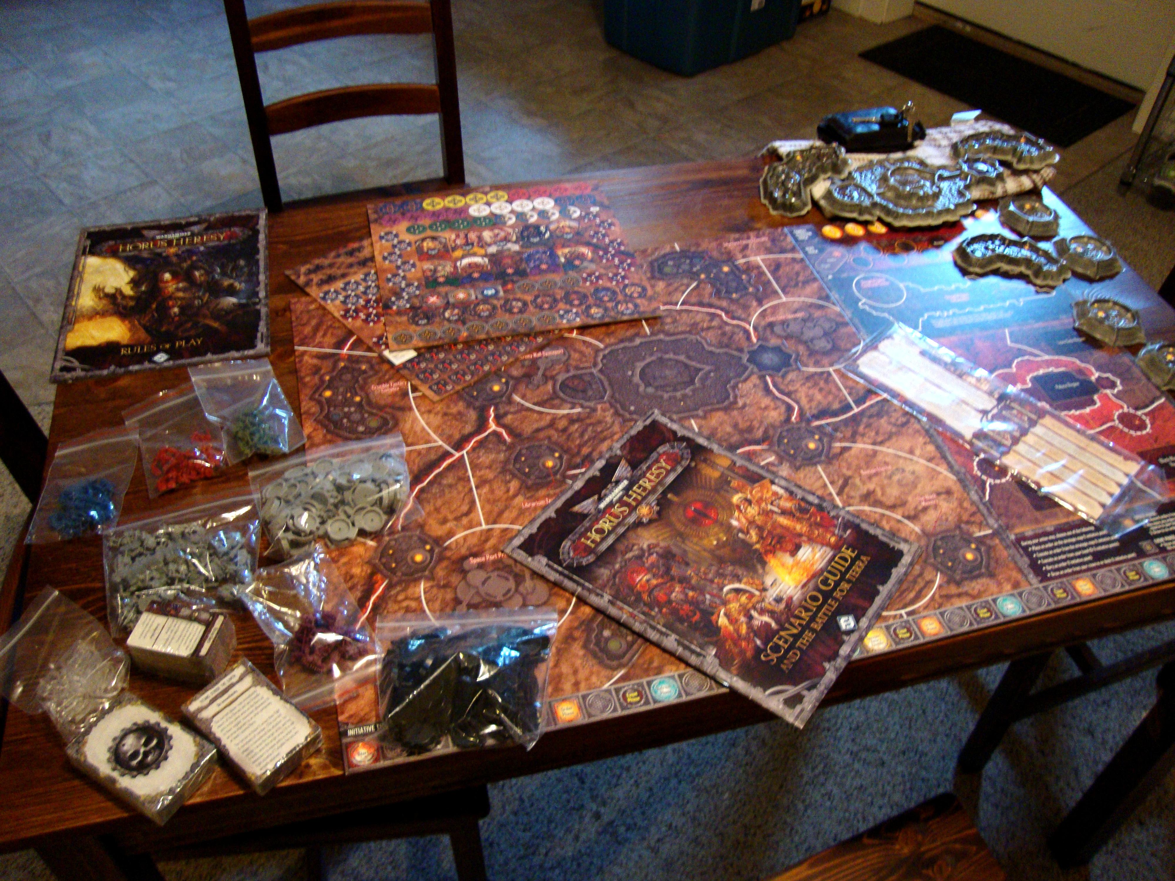 Boardgame, Fantasy Flight Games, Horus Heresy Horus Heresy Unpacked